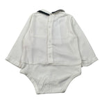 Baby Vip Camicia Body Manica Lunga tinta unita Panna per Neonato T403902 PANNA BABY VIP 
