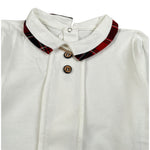 Baby Vip Body Manica Lunga Tinta Unta Panna per Neonato T411402 PANNA BABY VIP 