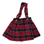 gonna fantasia scozzese T413907J ROSSO BABY VIP 