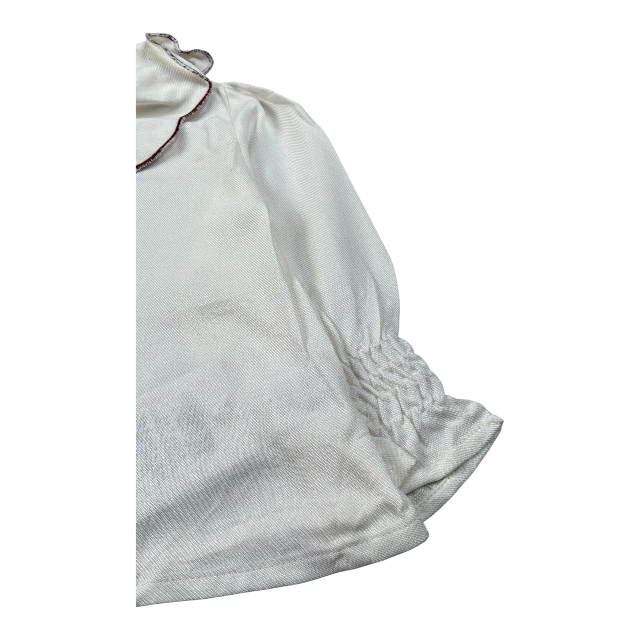 Baby Vip Camicia Manica Lunga tinta unita Panna per Neonata T418002 PANNA BABY VIP 