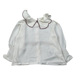Baby Vip Camicia Manica Lunga tinta unita Panna per Neonata T418002 PANNA BABY VIP 