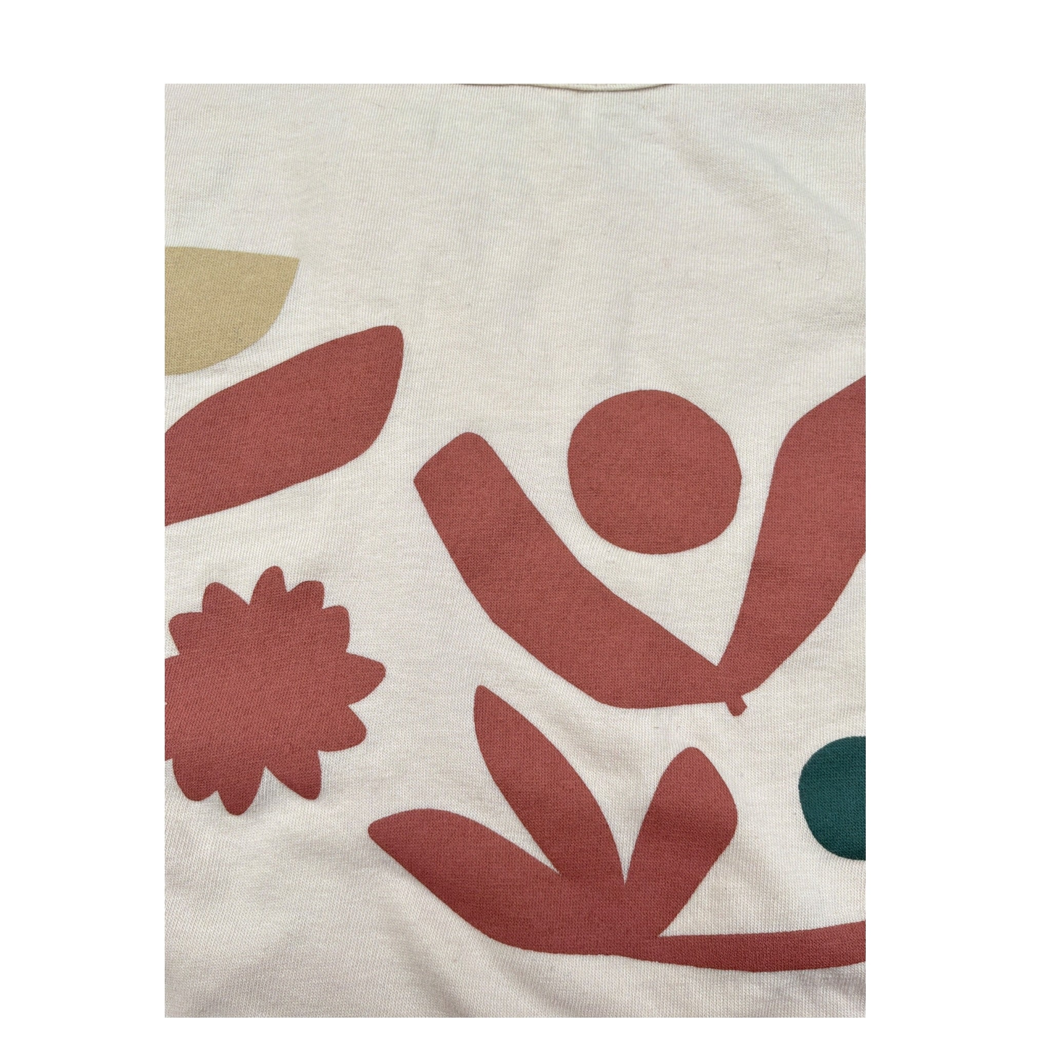 Babyclic Shirt Girocollo tinta unita con Stampa Crema per Bambina L216430003J CREMA BABYCLIC 