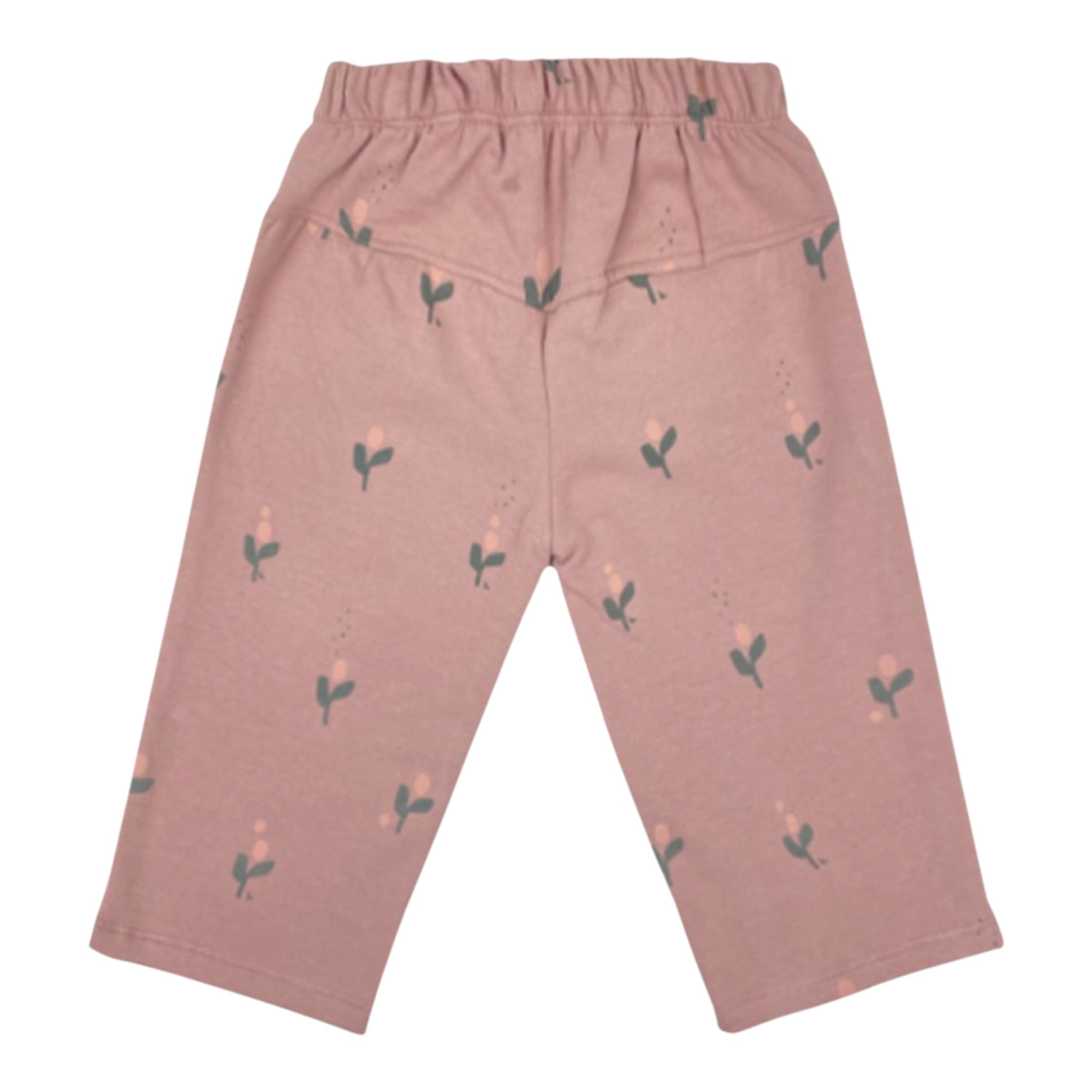 Babyclic Pantalone tinta unita con Stampa Rosa per Bambina L246303707 ROSA BABYCLIC 