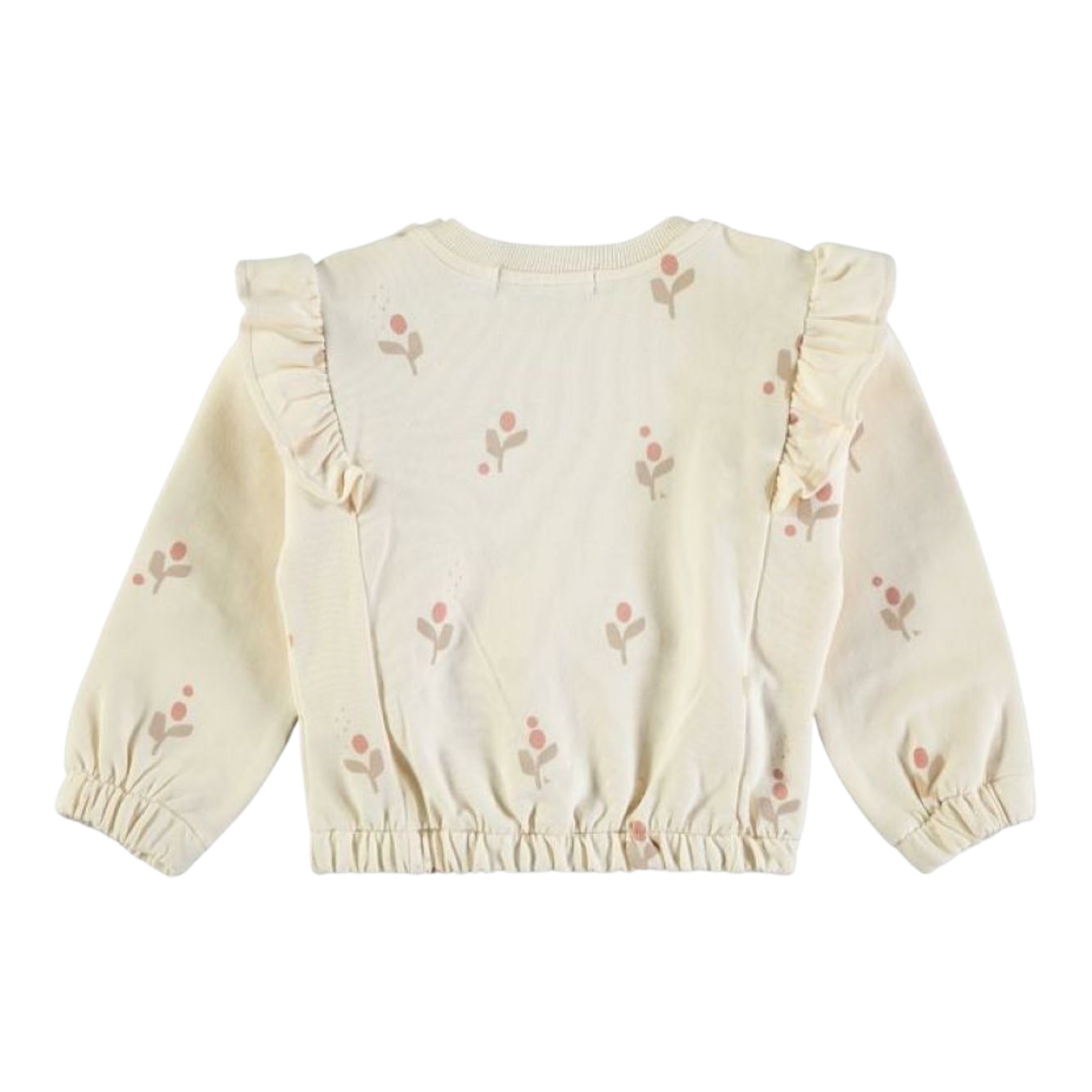 Babyclic Felpa Chiusa Girocollo tinta unita Crema per Bambina L276300306 CREMA BABYCLIC 
