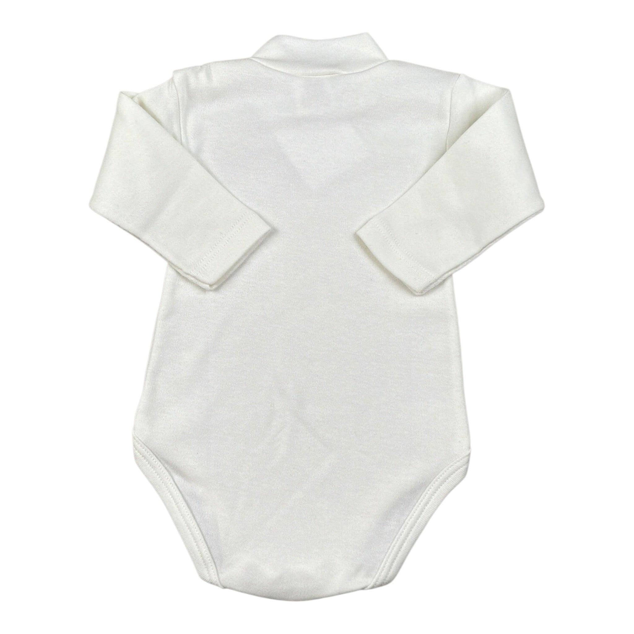 Babyvip Body tinta unita Mezzo Collo Bianco per Neonata J1414 BIANCO BABYVIP 