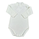 Babyvip Body tinta unita Mezzo Collo Bianco per Neonata J1414 BIANCO BABYVIP 