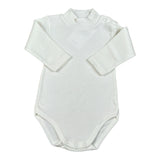 Babyvip Body tinta unita Mezzo Collo Bianco per Neonata J1414 BIANCO BABYVIP 