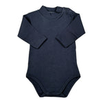 Babyvip Body tinta unita Mezzo Collo Blu per Neonata J1414 BLU BABYVIP 
