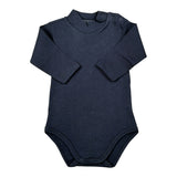 Babyvip Body tinta unita Mezzo Collo Blu per Neonata J1414 BLU BABYVIP 