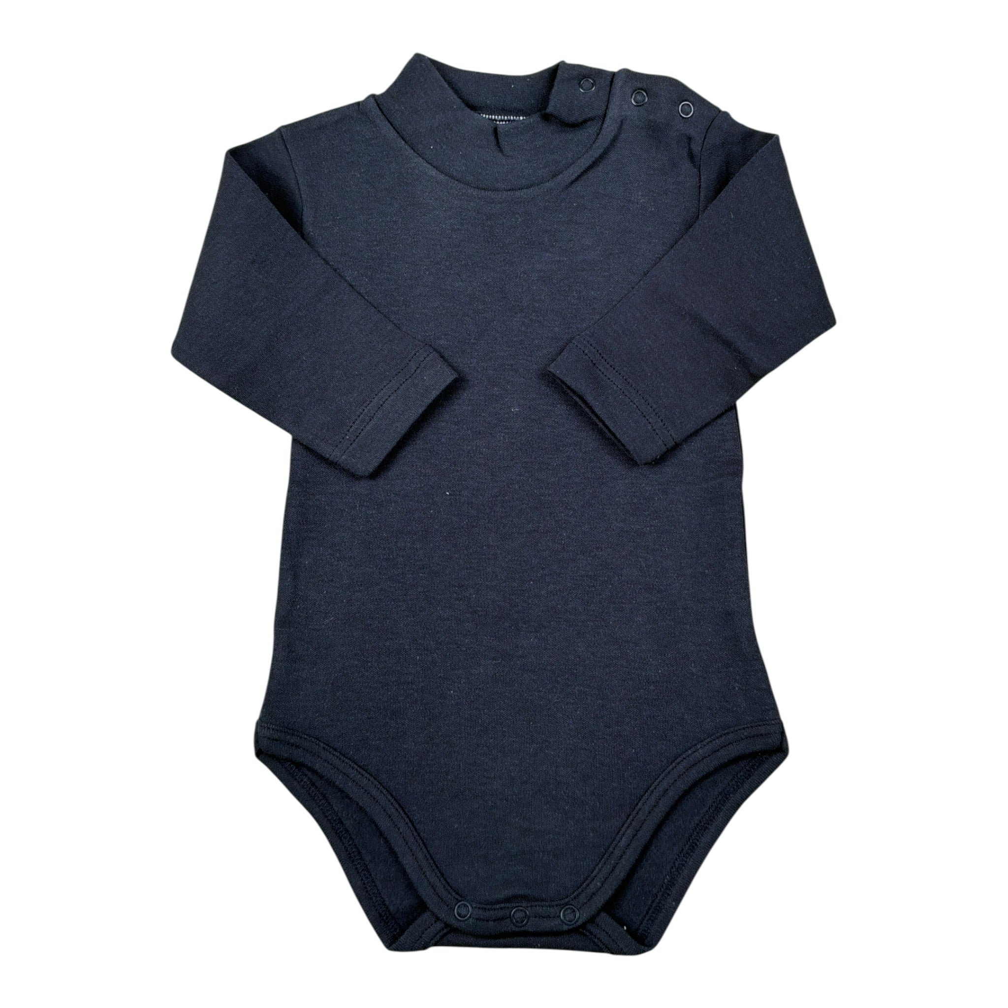 Babyvip Body tinta unita Mezzo Collo Blu per Bambina J1414J BLU BABYVIP 