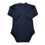 Babyvip Body tinta unita Mezzo Collo Blu per Bambina J1414J BLU BABYVIP 