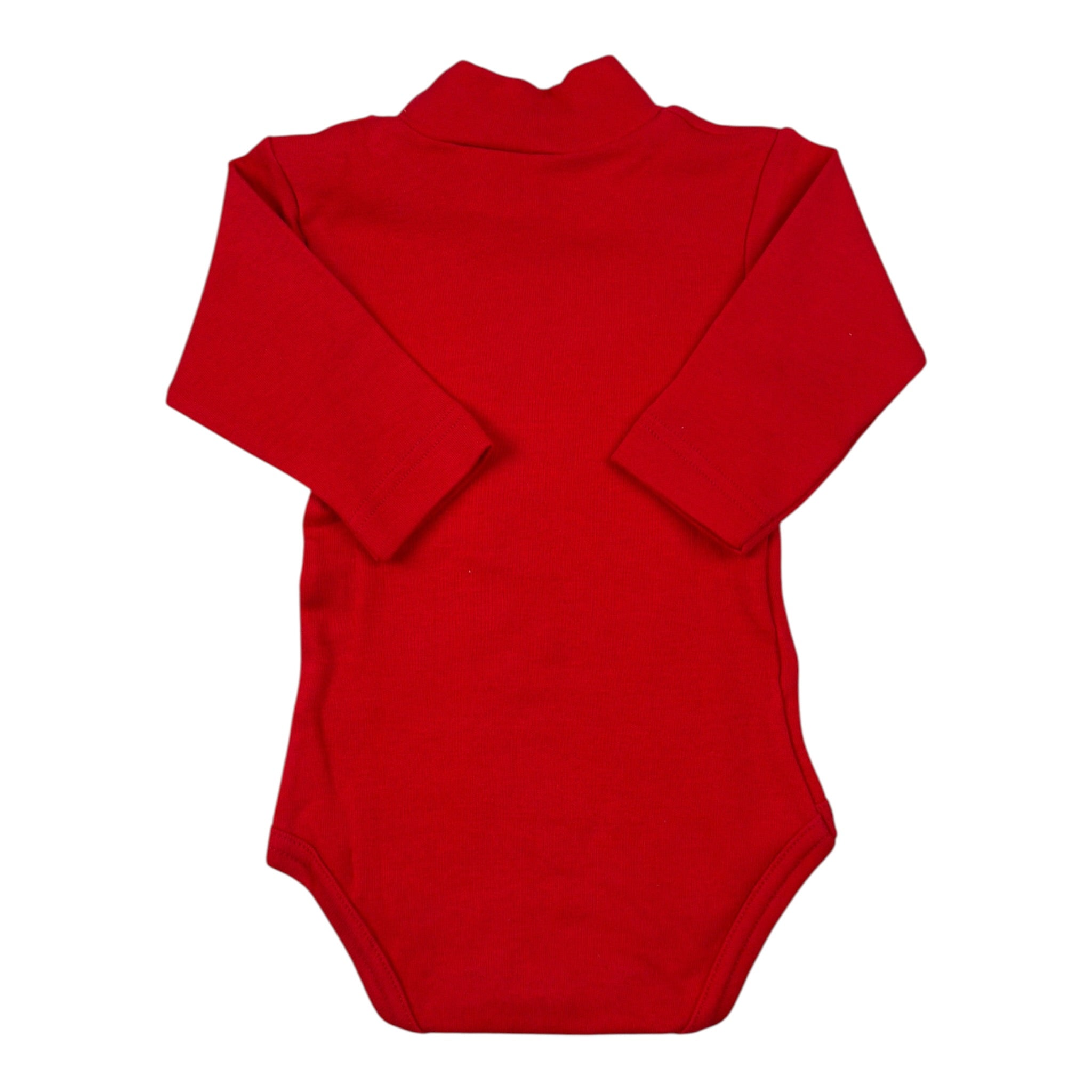 Babyvip Body tinta unita Mezzo Collo Rosso per Bambina J1414J ROSSO BABYVIP 