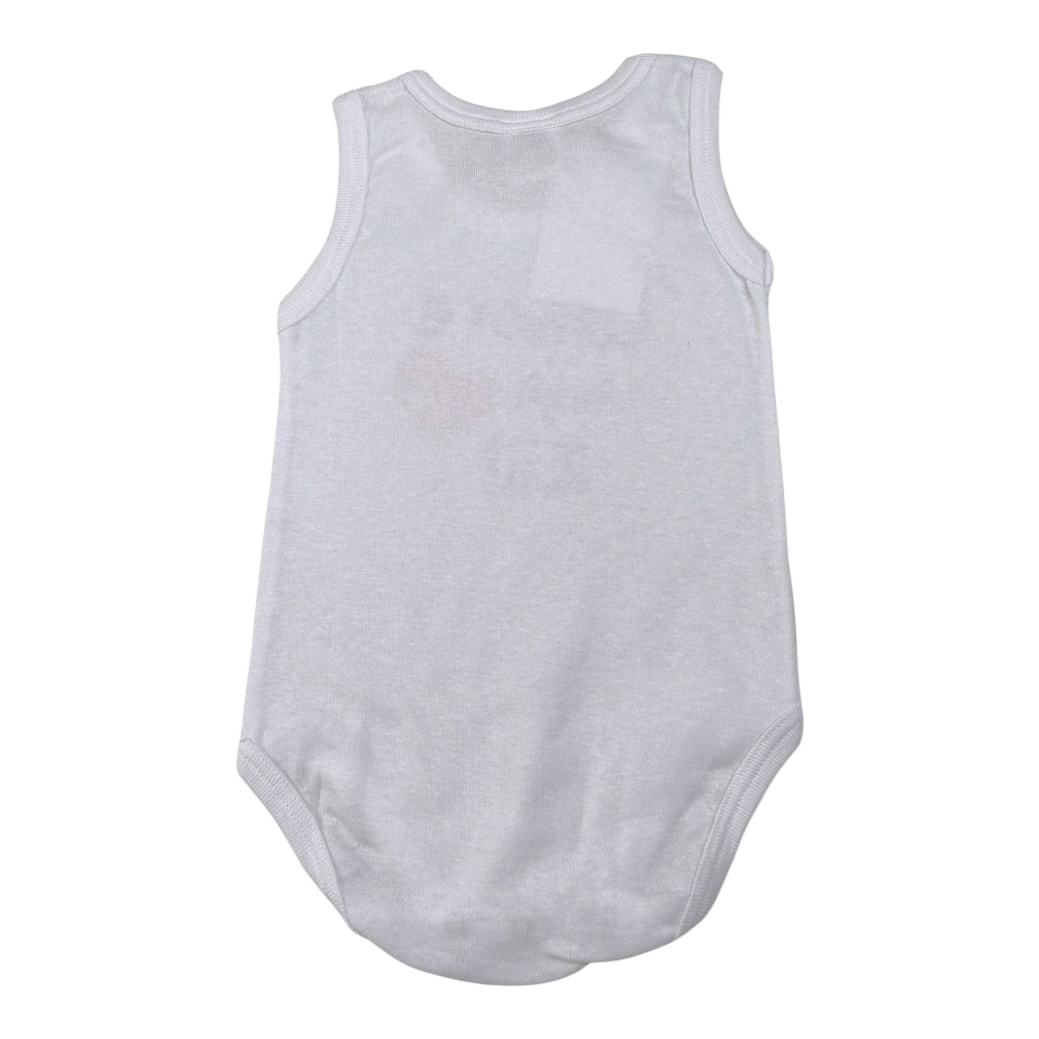 Babyvip Body tinta unita con Stampa Mezza Manica Bianco per Neonata J1602 BIANCO BABYVIP 