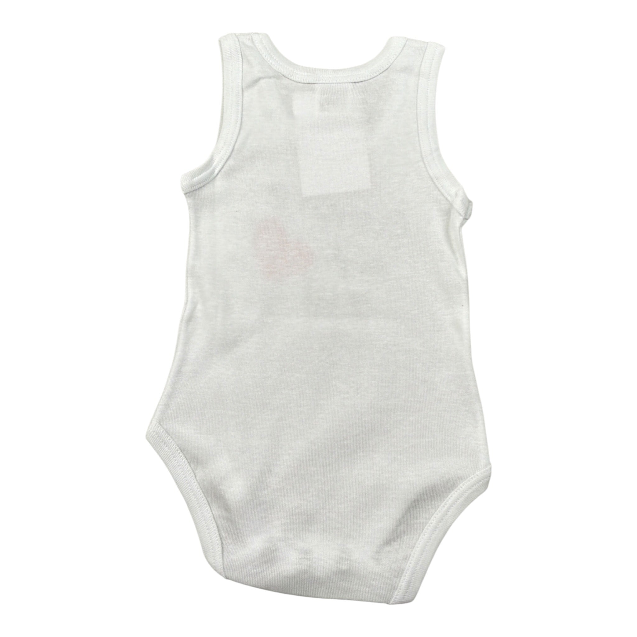 Babyvip Body tinta unita con Stampa Giromanica Bianco per Neonata J1603 BIANCO BABYVIP 