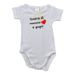 Babyvip Body Mezza Manica tinta unita Bianco per Neonata J1604 BIANCO BABYVIP 