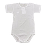 Babyvip Body tinta unita Mezza Manica Bianco per Bambina J1746 BIANCO BABYVIP 