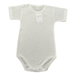 Babyvip Body tinta unita Mezza Manica Bianco per Bambina J1746 BIANCO BABYVIP 