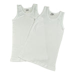Babyvip Set 2 Canotta Intima tinta unita Bianco per Neonata Q5328N BIANCO BABYVIP 