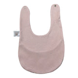 Babyvip Bavetta tinta unita con Fantasia Rosa per Neonata T17052 ROSA BABYVIP 
