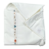 Babyvip Lenzuola Set 3Pz tinta unita Bianco per Neonata T1738 BIANCO BABYVIP 
