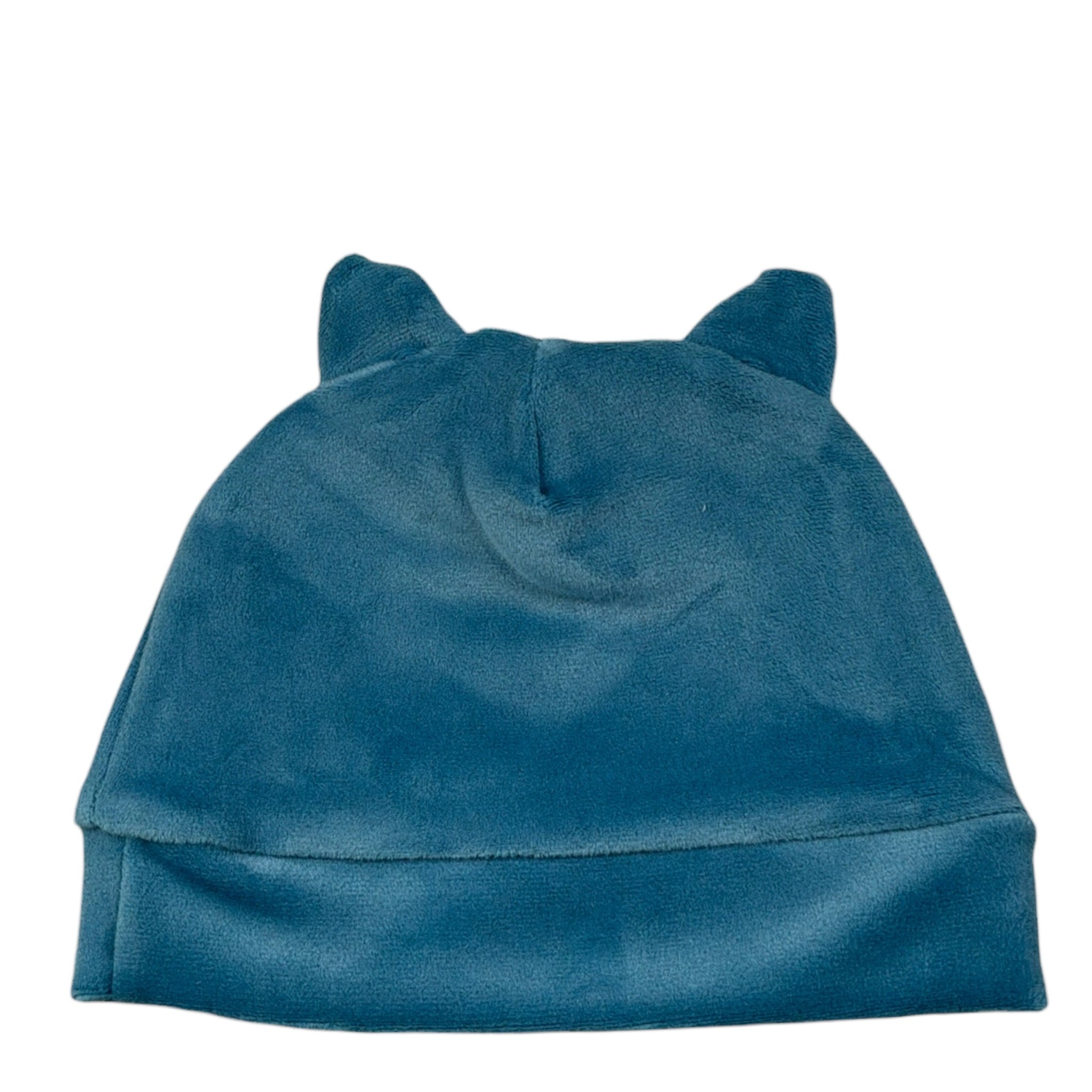 Babyvip Cappello tinta unita In Velluto Petrolio per Neonato T1742 PETROLIO BABYVIP 