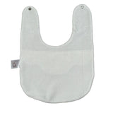 Babyvip Bavetta tinta unita con Fantasia Bianco per Neonata T1795 BIANCO BABYVIP 