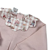 Babyvip Tutina tinta unita con Colletto Rosa per Neonata T2879 ROSA BABYVIP 