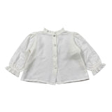 Babyvip Camicia Manica Lunga tinta unita Panna per Neonata T4150 PANNA BABYVIP 