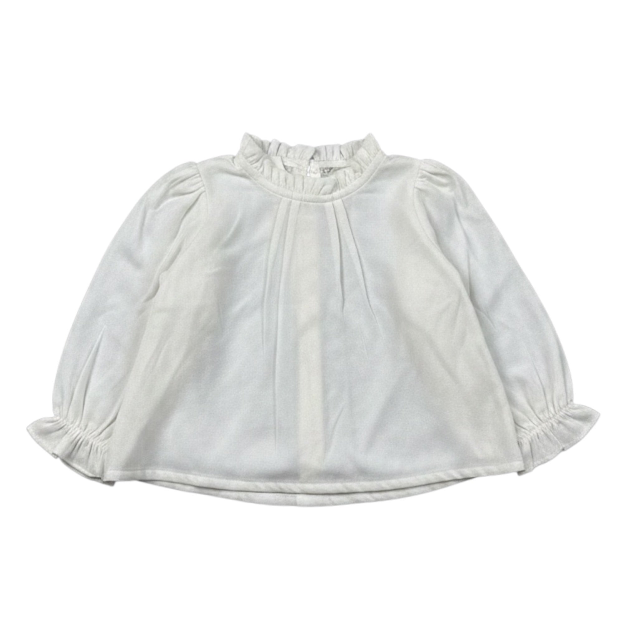 Babyvip Camicia Manica Lunga tinta unita Panna per Neonata T4150 PANNA BABYVIP 