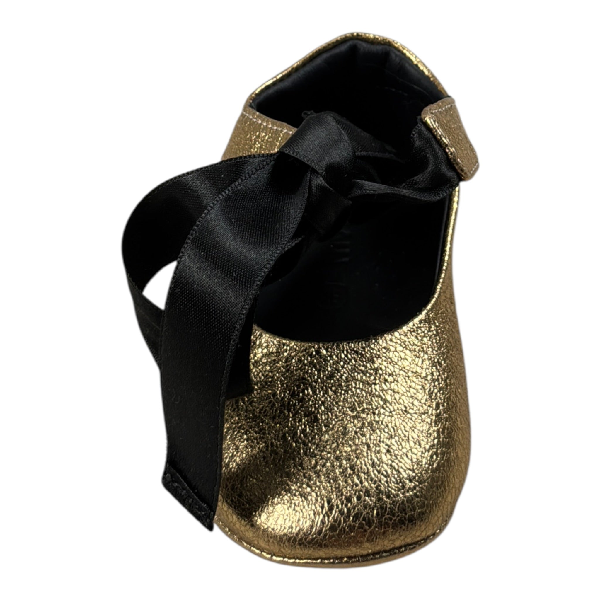 Balmain Ballerina tinta unita con Fiocco Oro per Neonata 6R0016 ORO BALMAIN 