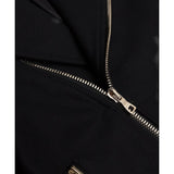 Balmain Giubbino tinta unita con Zip Nero per Bambino 6R2O47 NERO BALMAIN 
