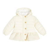 Balmain Giubbino tinta unita con Cappuccio Panna per Neonata BT2020 PANNA BALMAIN 