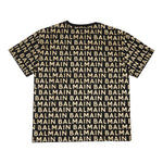 Balmain T-Shirt tinta unita con Logo Nero per Neonato BT8541 NERO BALMAIN 