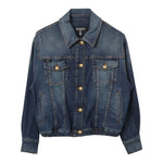 Balmain Giubbino In Denim tinta unita Blu per Bambina BU2A07 BLU BALMAIN 