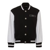 Balmain Felpa con Bottoni tinta unita con Maniche In Contrasto Nero per Bambino BV4R40 NERO BALMAIN 