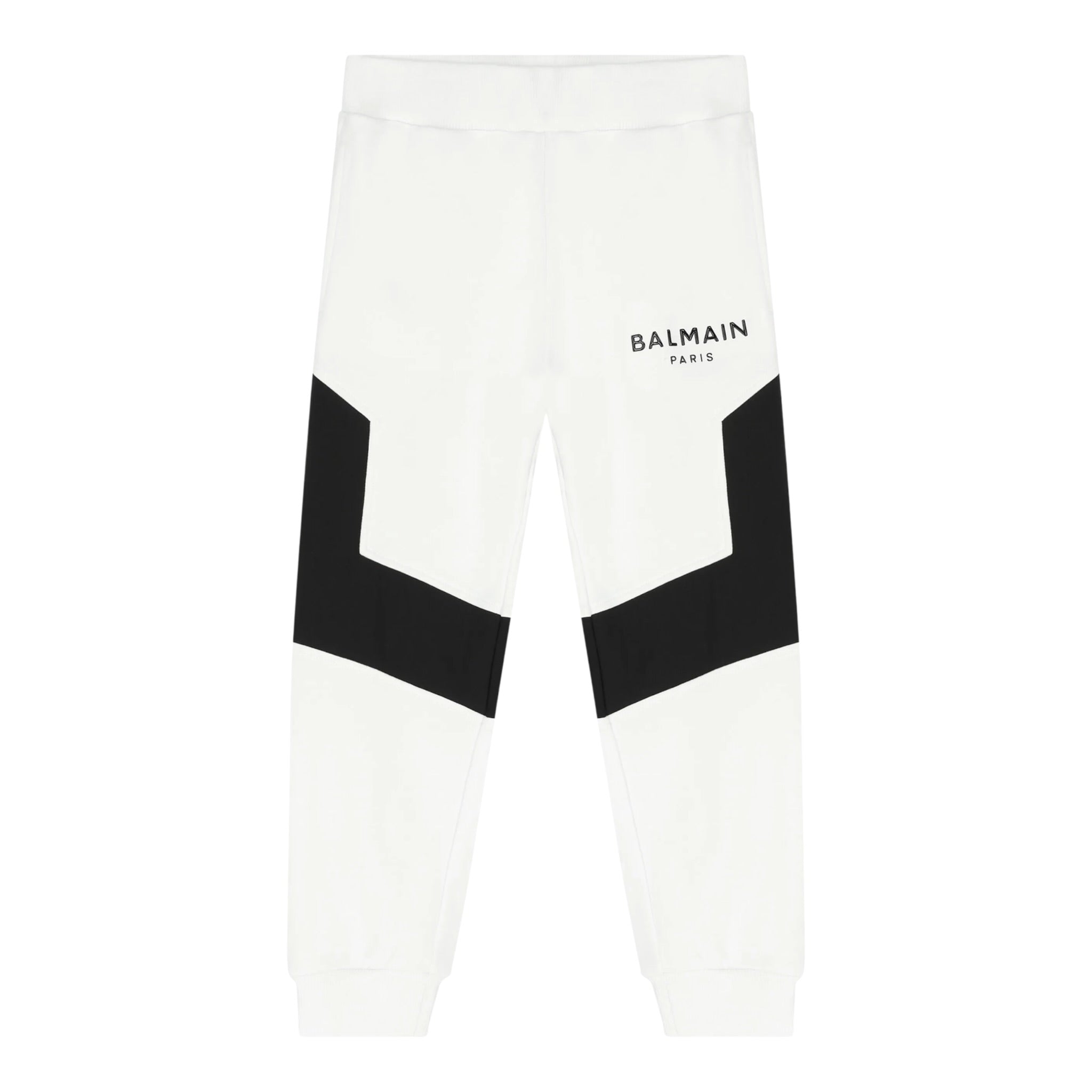Balmain Pantalone Tuta tinta unita Bianco per Bambino BV6R00 BIANCO BALMAIN 