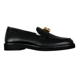 Balmain Mocassino tinta unita con Logo Nero per Bambina BW0P96 NERO BALMAIN 
