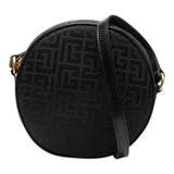 Balmain Borsa tinta unita Logata Nero per Bambina BX0A88 NERO BALMAIN 