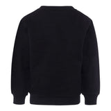 Balmain Felpa Chiusa Girocollo con Logo Nero per Bambino BX4P10 NERO BALMAIN 