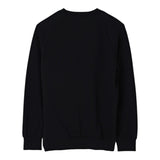 Balmain Felpa tinta unita con Stampa Nero per Bambina BX4Q80 NERO BALMAIN 