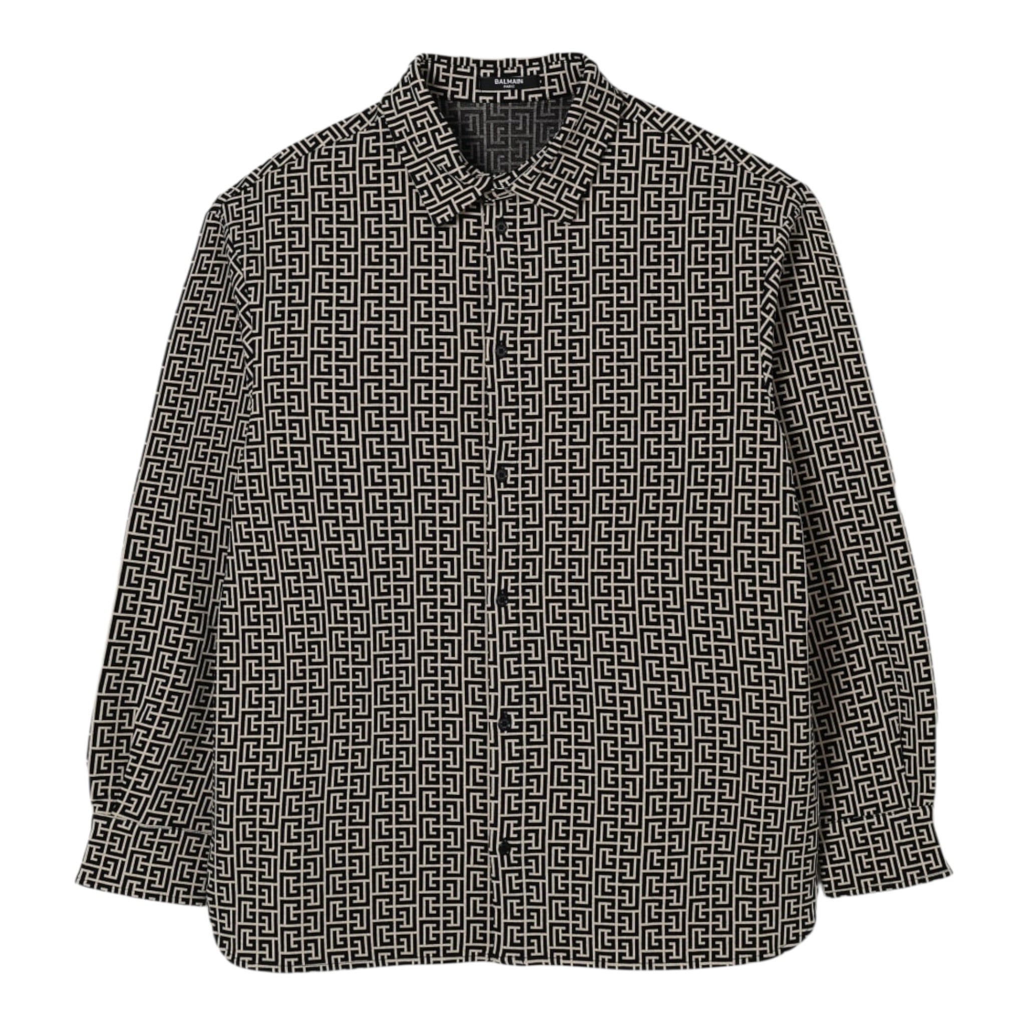 Balmain Camicia tinta unita Logata Panna per Bambina BX5P10 PANNA BALMAIN 