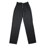 Balmain Pantalone tinta unita con Bottoni Nero per Bambina BX6A0I NERO BALMAIN 