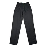 Balmain Pantalone tinta unita con Bottoni Nero per Bambina BX6A0I NERO BALMAIN 