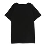 Balmain T-Shirt tinta unita con Stampa Nero per Bambino BX8R31 NERO BALMAIN 
