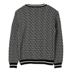 Balmain Cardigan tinta unita Logato Bianco per Bambino BX9P10 BIANCO BALMAIN 