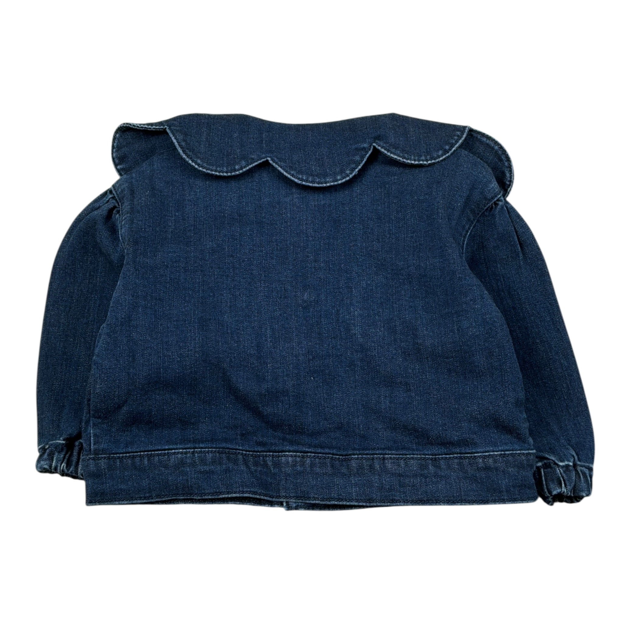 Bamboom+Babies Giacca tinta unita In Denim Blu per Neonata 1022 BLU BAMBOOM+BABIES 