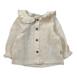 Bamboom+Babies Camicia tinta unita Traforata Avorio per Neonata 1025 AVORIO BAMBOOM+BABIES 
