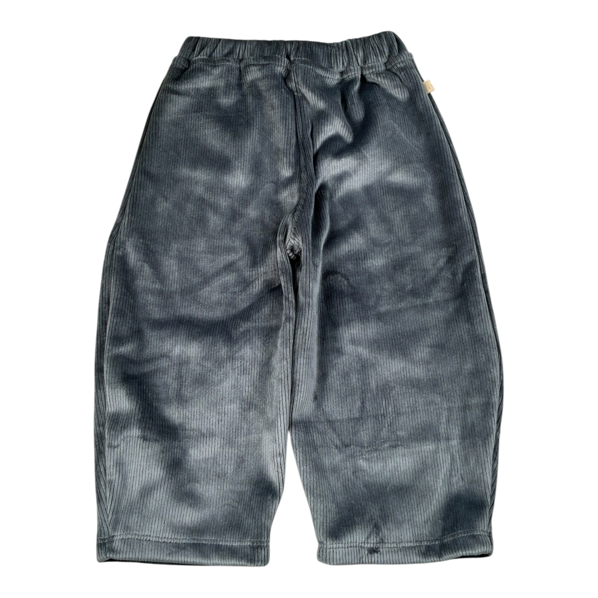Bamboom+Babies Pantalone tinta unita In Velluto Grigio per Bambina 1027J GRIGIO BAMBOOM+BABIES 
