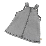 Bamboom+Babies Abito Salopette In Denim tinta unita Grigio per Neonata 1029 GRIGIO BAMBOOM+BABIES 