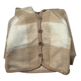Bamboom+Babies Giacca Bicolore con Cappuccio E Bottoni Beige per Neonato 1038 BEIGE BAMBOOM+BABIES 